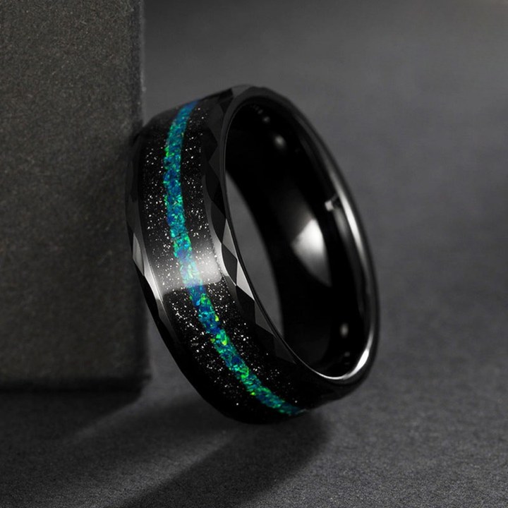 Zephyros™ Men Rings – Cosmic Depth, Celestial Precision