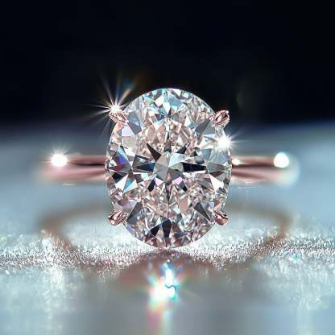 Luna Glow Ring™ Colored Gem Stone – Celestial Light in Every Sparkle