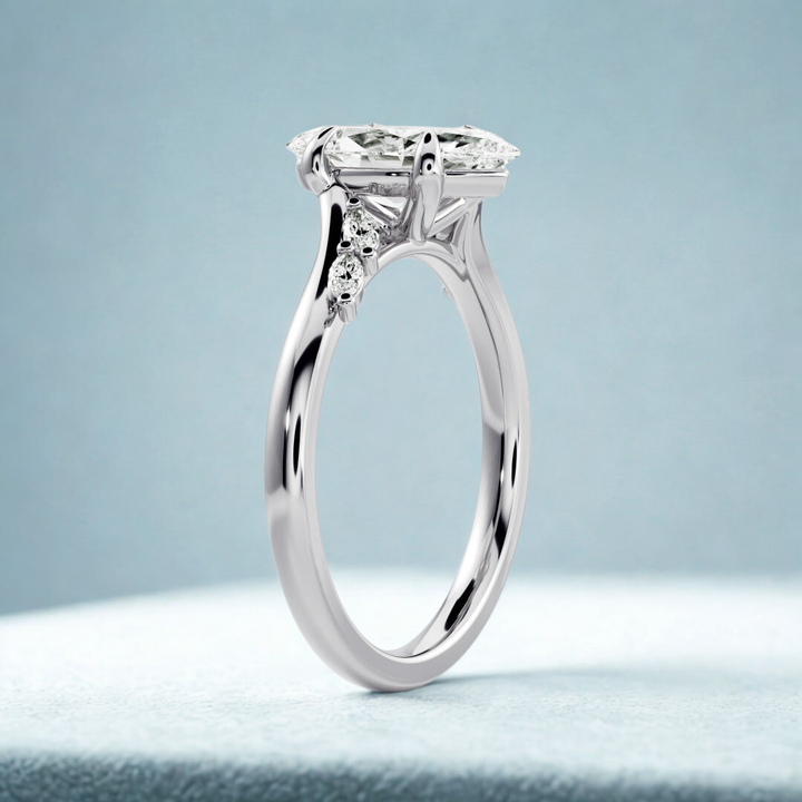 Velvet Crown Ring™ Luxury Ring – Pure Elegance in Silver
