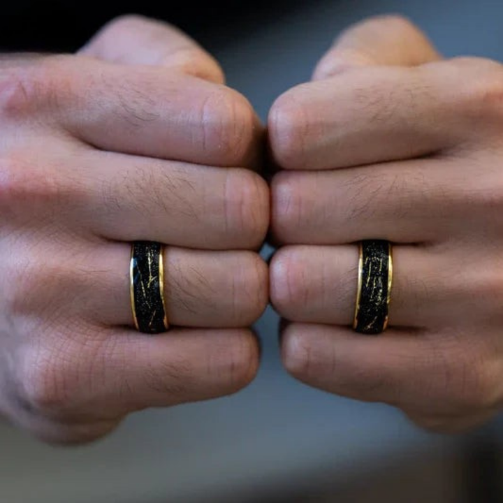 Alerion™ Men Rings – Golden Precision, Celestial Intent