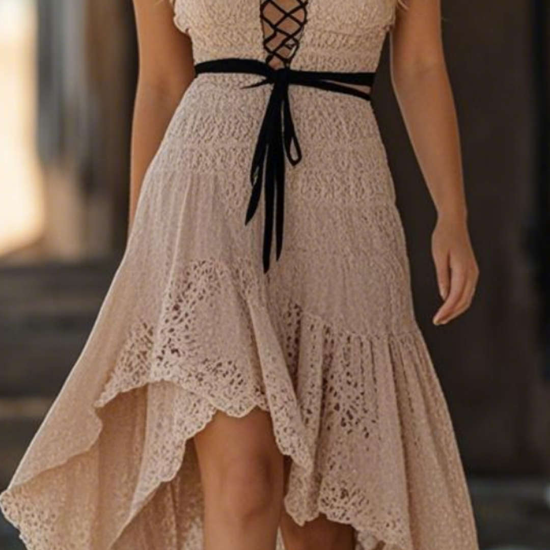 Sophisticated Style Western Elegance™ Retro Western Style - Vintage Summer Dress