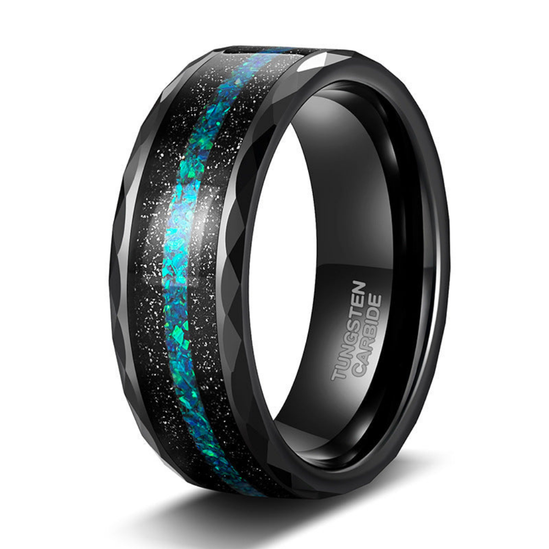 Zephyros™ Men Rings – Cosmic Depth, Celestial Precision