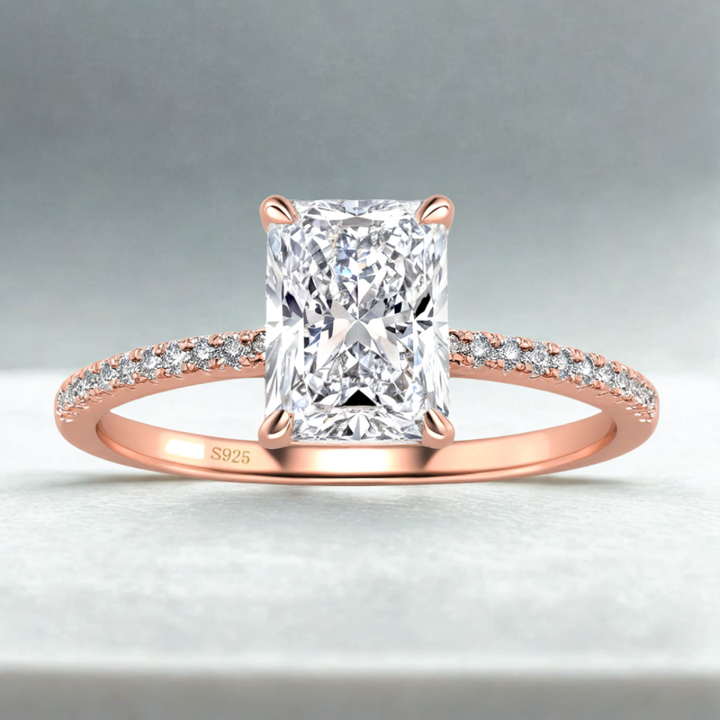 Serene Prism Ring™ Colored Gem Stone – Pure Sparkle in a Graceful Silhouette
