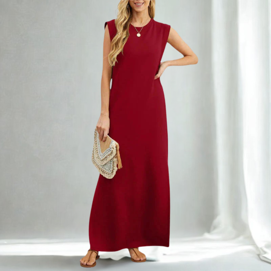 Inma™ – Long, Flowy, Wrinkle-Resistant Dress