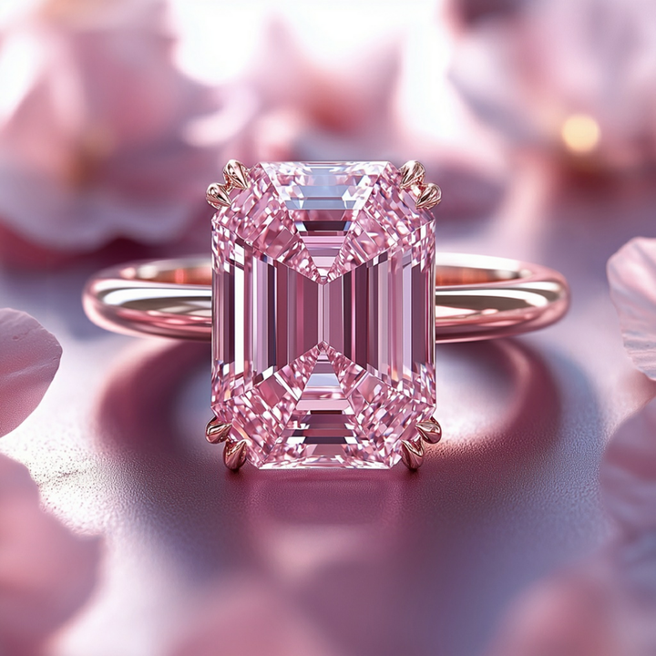 Rosé Dream Ring™ Colored Gem Stone – Bold Pink Gemstone Statement Ring