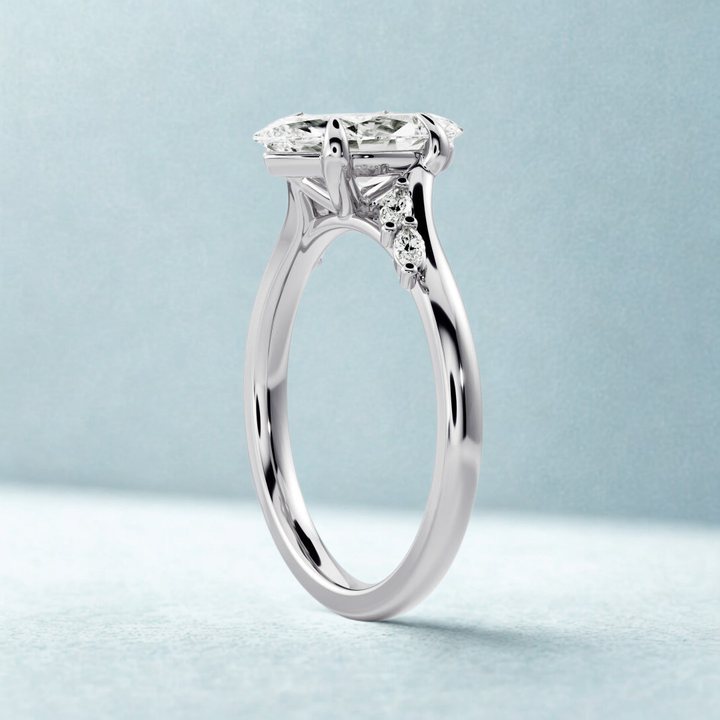 Velvet Crown Ring™ Luxury Ring – Pure Elegance in Silver