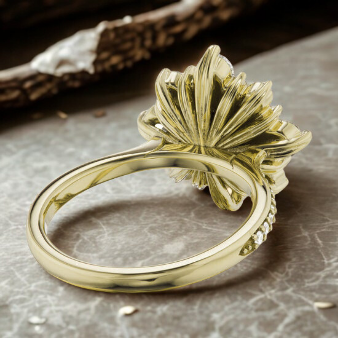 Solstice Light Ring™ Luxury Ring – Celestial Brilliance in Teal