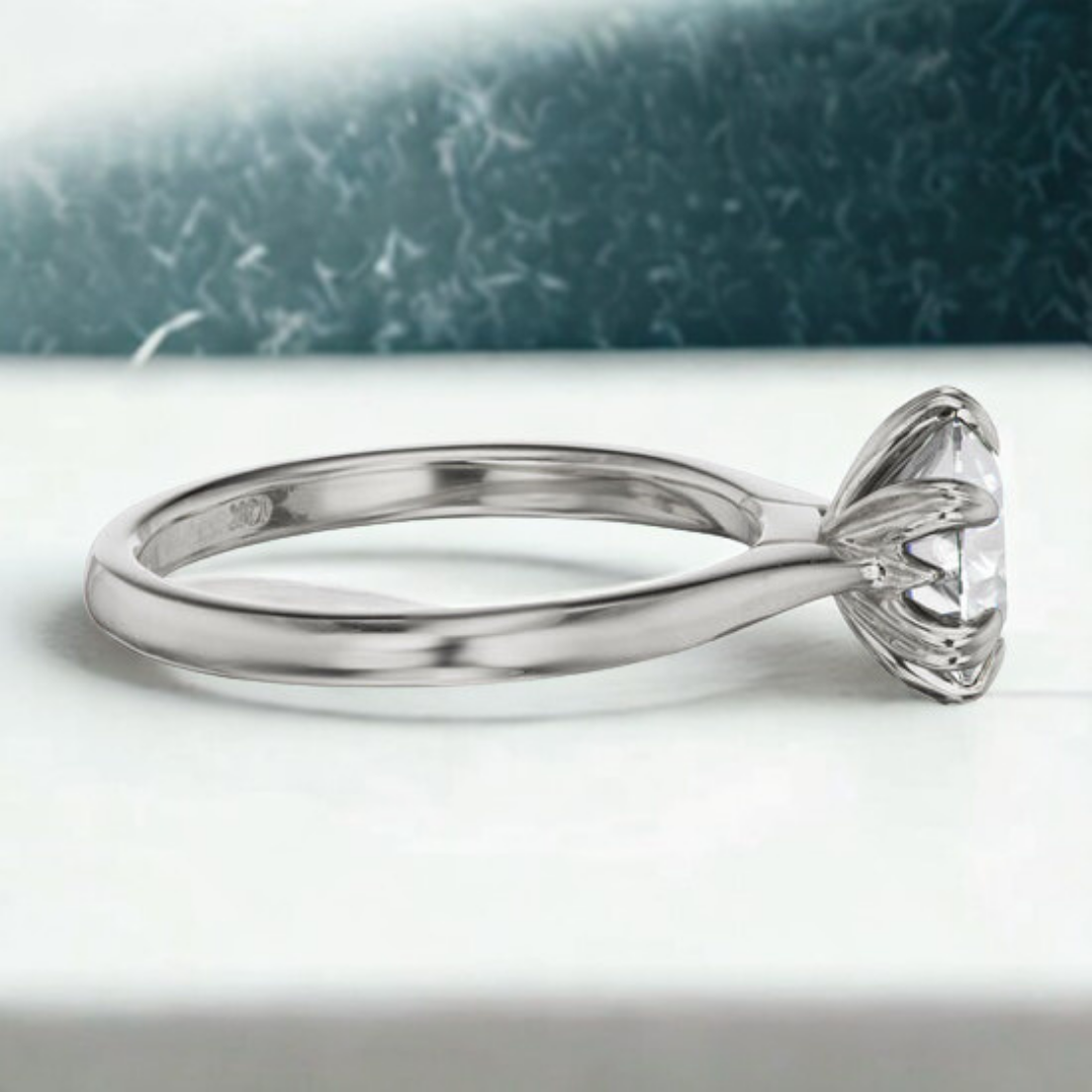 Sunkissed Prism Ring™ Luxury Ring – Pure Light in Timeless Form
