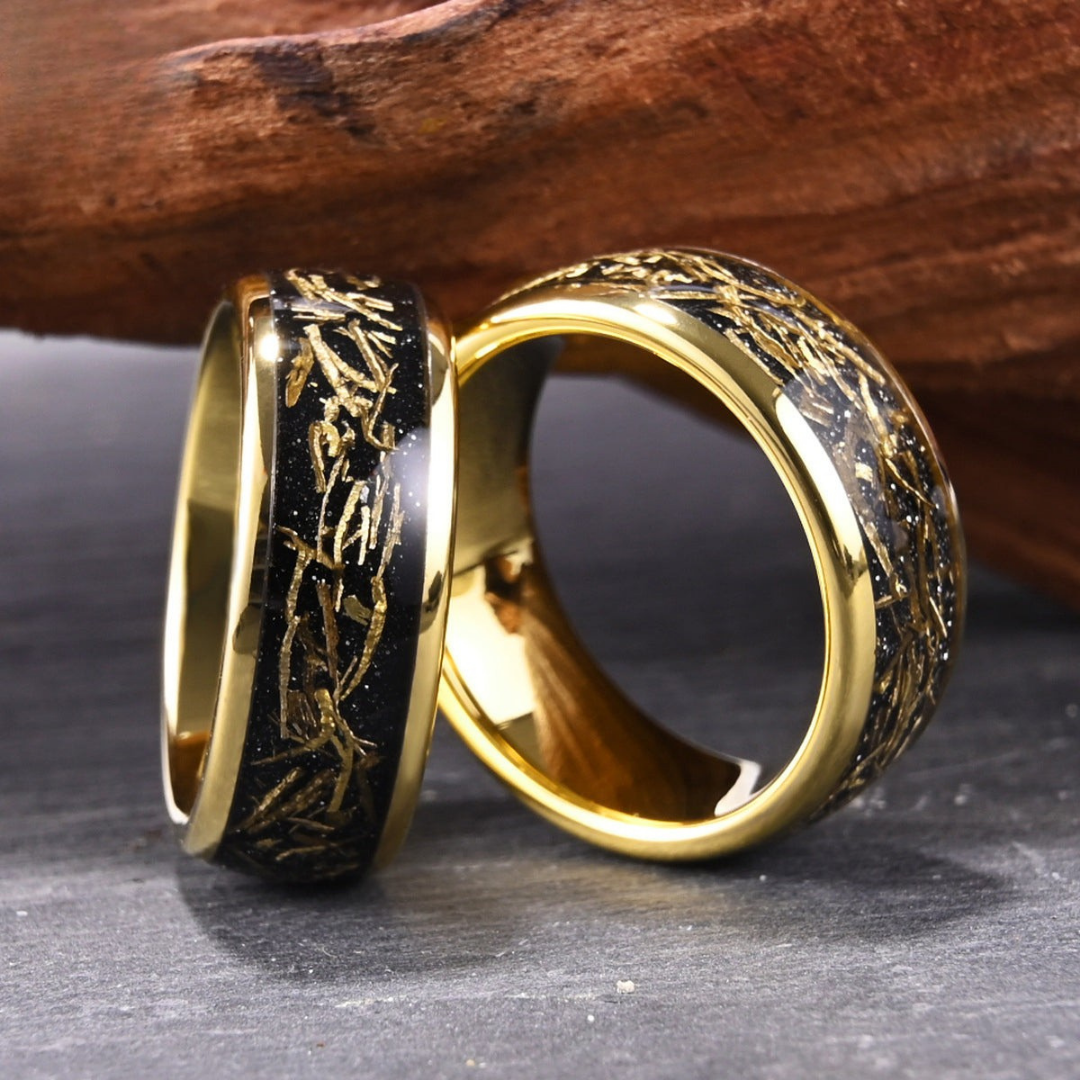 Caldris™ Men Rings – Refined Heat, Cast in Gold