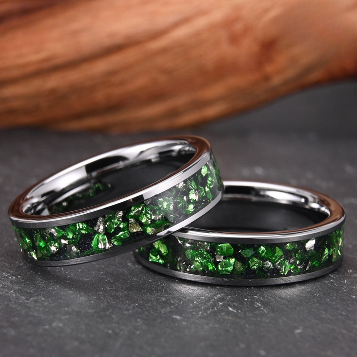 Viridian™ Men Rings – Bold Elegance, Vibrant Energy