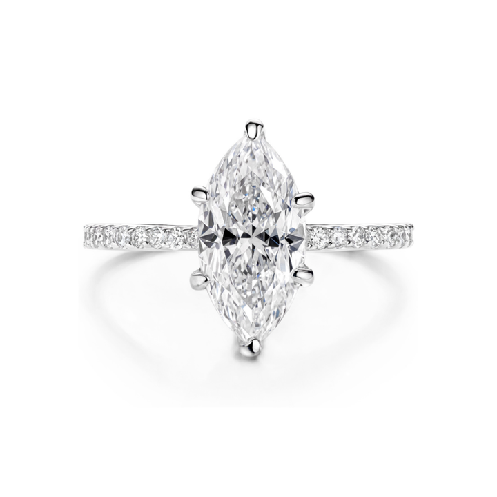 Roseblade Ring™ Colored Gem Stone – Dazzling Sparkle in an Eternity Setting