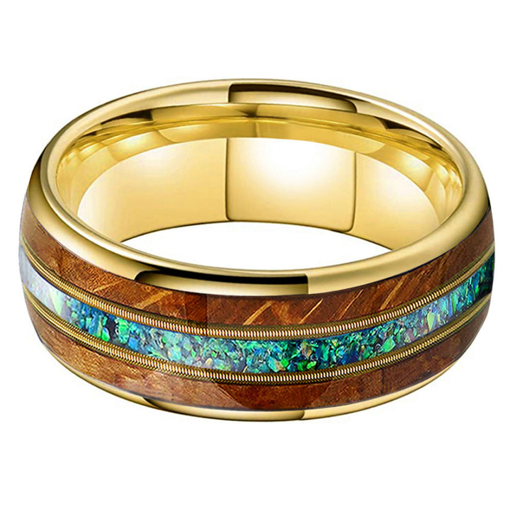 Kaelen™ – Nature’s Depth, Framed in Gold