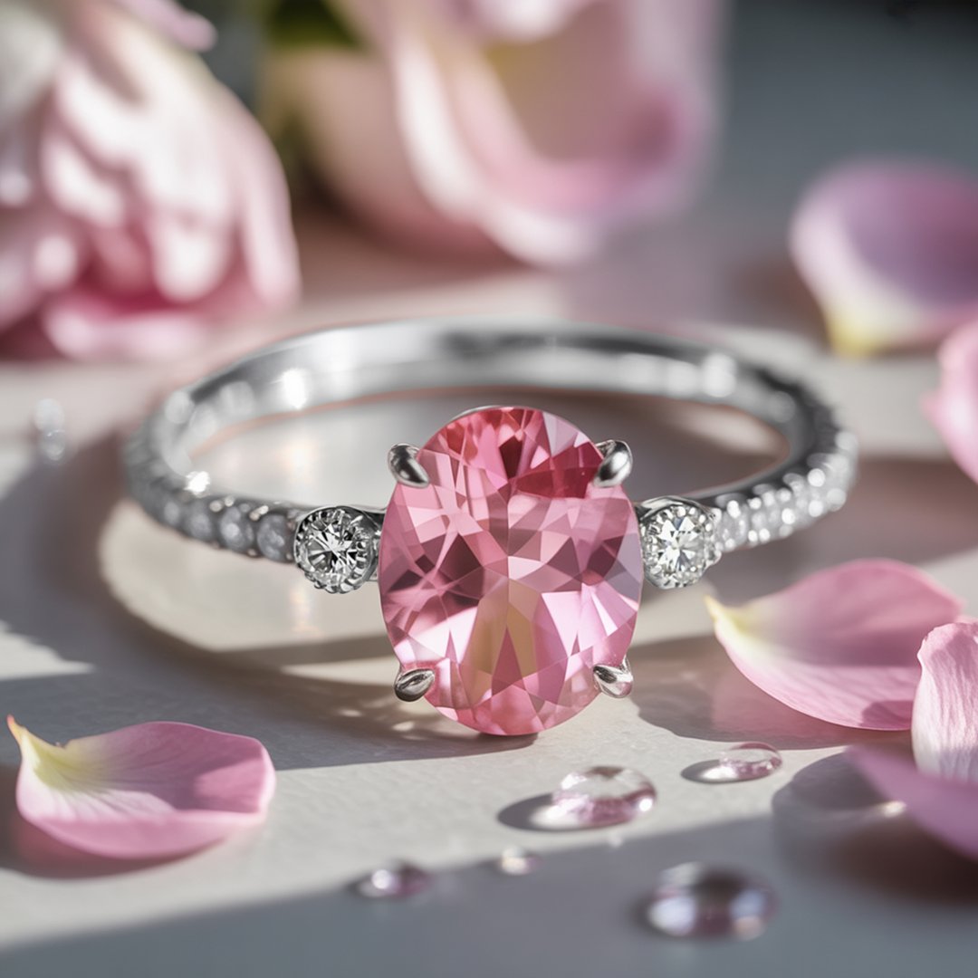 Velvet Light Ring™ Colored Gem Stone – Soft Glamour in Every Sparkle