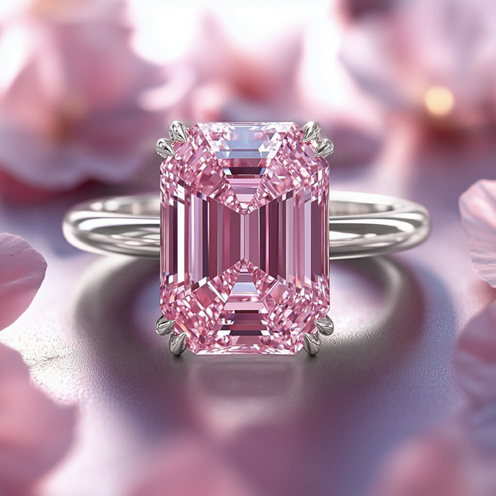 Rosé Dream Ring™ Colored Gem Stone – Bold Pink Gemstone Statement Ring