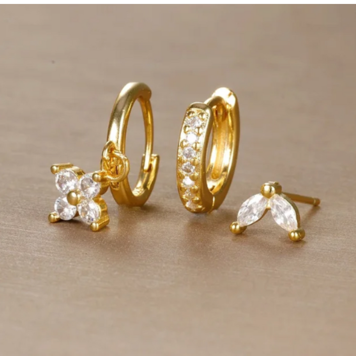 Chloe™ - Dainty Mixed Earring Set