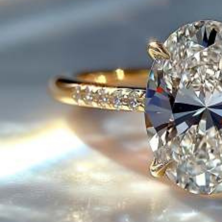 Aurora Still Ring™ Colored Gem Stone – Golden Light, Eternal Spark