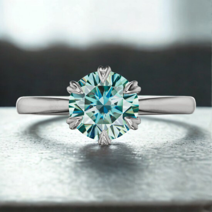 Arctic Whisper Ring™ Luxury Ring – Cool Clarity in a Minimal Spark