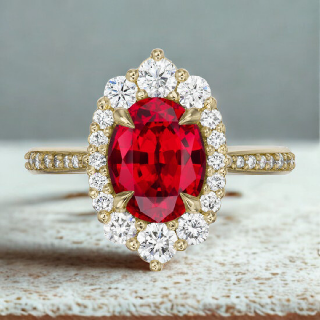 Aurora Ruby Ring™ Luxury Ring– Regal Passion in Every Facet