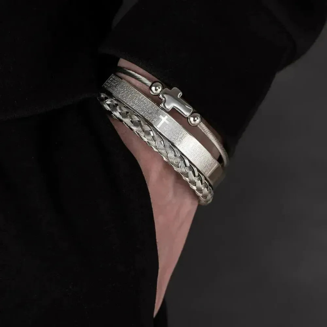 Moon Madrid Waycross Bracelet™ Men Jewelry – Strength, Faith, and Connection
