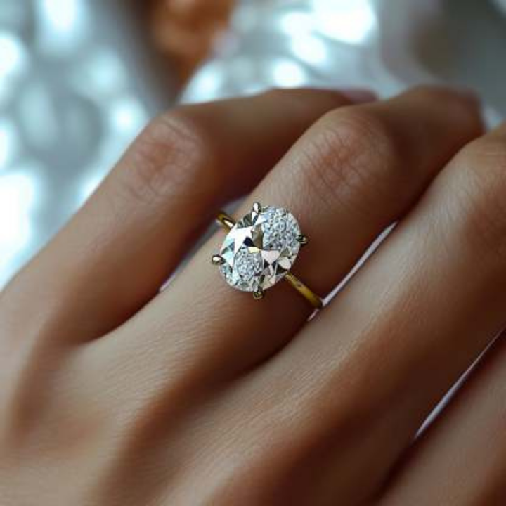 Luna Glow Ring™ Colored Gem Stone – Celestial Light in Every Sparkle