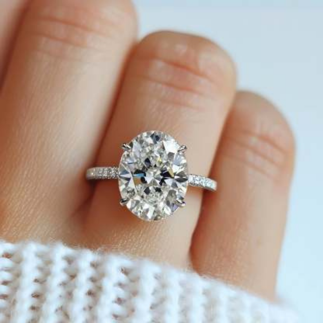 Silver Echo Ring™ Colored Gem Stone – Pure Radiance in a Sculpted Setting
