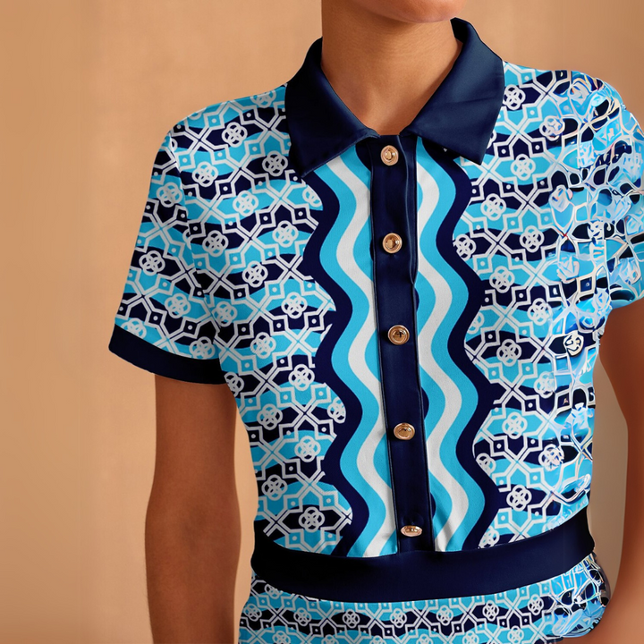 Not So Classic™ - Short Sleeve A-Line Dress