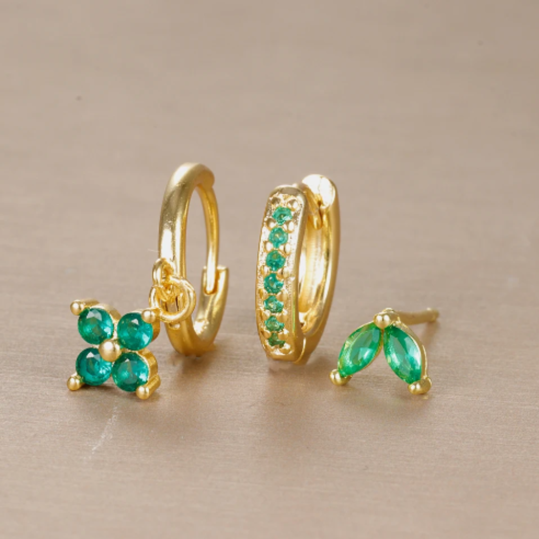 Chloe™ - Dainty Mixed Earring Set