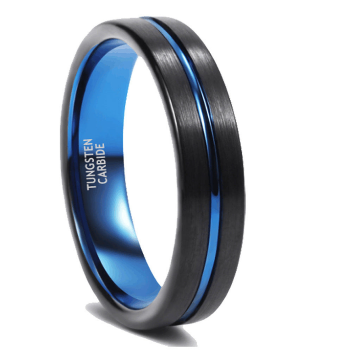 Stratus™ Men Rings – Bold Contrast, Electric Calm