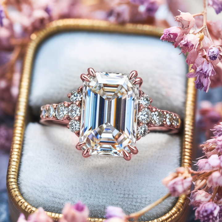 Pure Line Ring™ Colored Gem Stone – Classic Brilliance in a Timeless Silver Setting