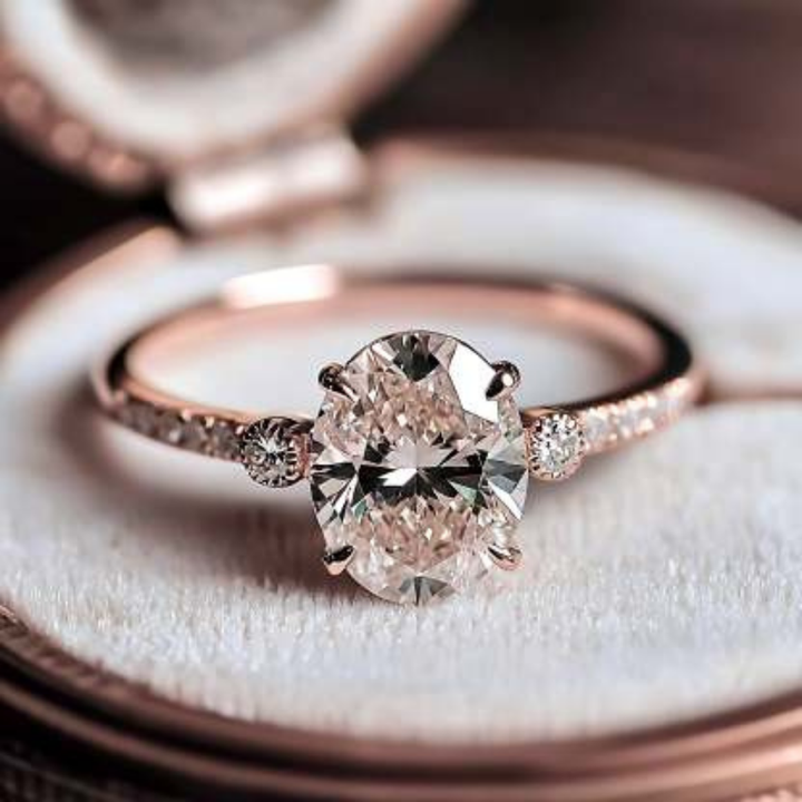 Prism Bloom Ring™ Colored Gem Stone – A Sparkling Symphony of Light and Elegance