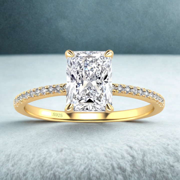 Serene Prism Ring™ Colored Gem Stone – Pure Sparkle in a Graceful Silhouette