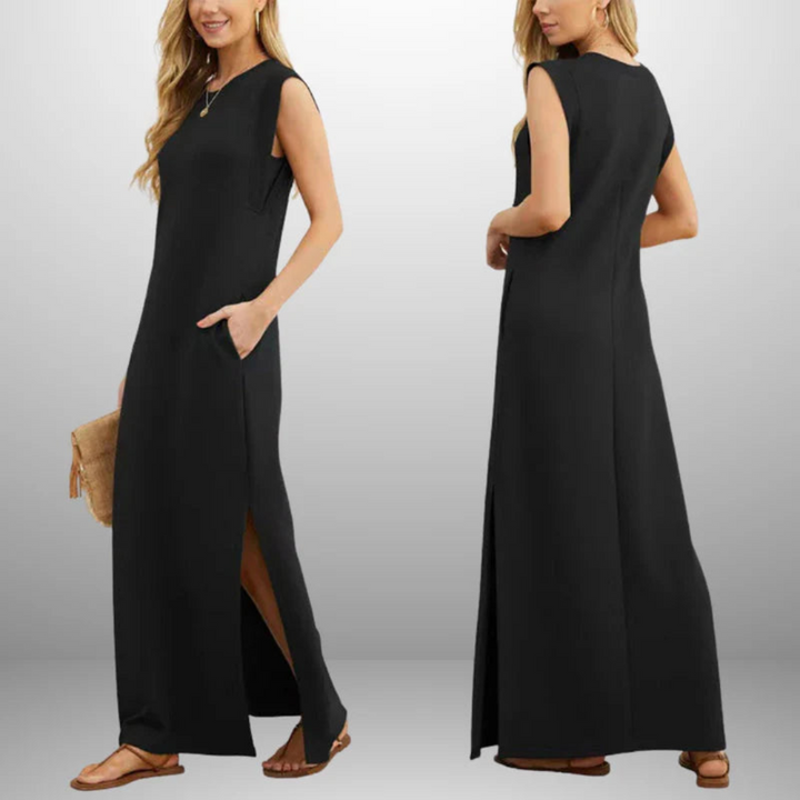 Inma™ – Long, Flowy, Wrinkle-Resistant Dress
