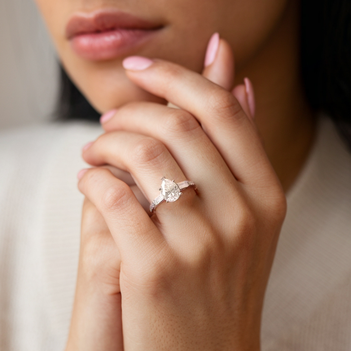 Celeste Whisper Ring™ Colored Gem Stone – Radiance in Every Glance