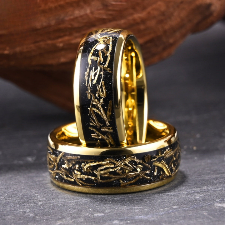 Caldris™ Men Rings – Refined Heat, Cast in Gold