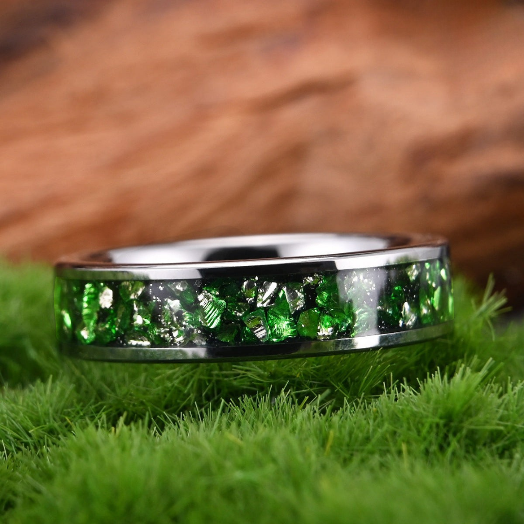 Viridian™ Men Rings – Bold Elegance, Vibrant Energy