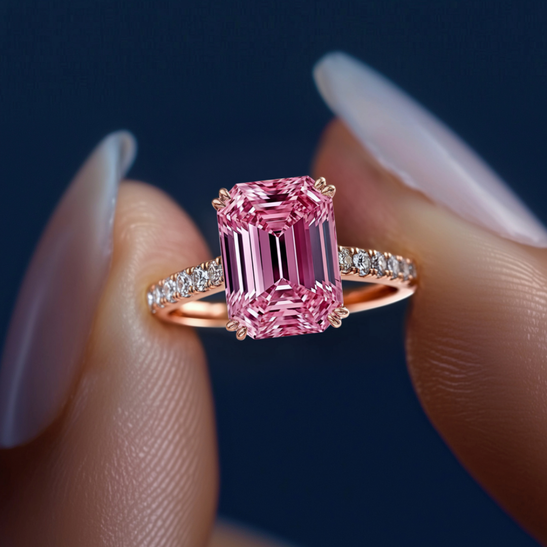 Cherry Veil Ring™ Luxury Ring – Original Design and Handcrafted Elegance