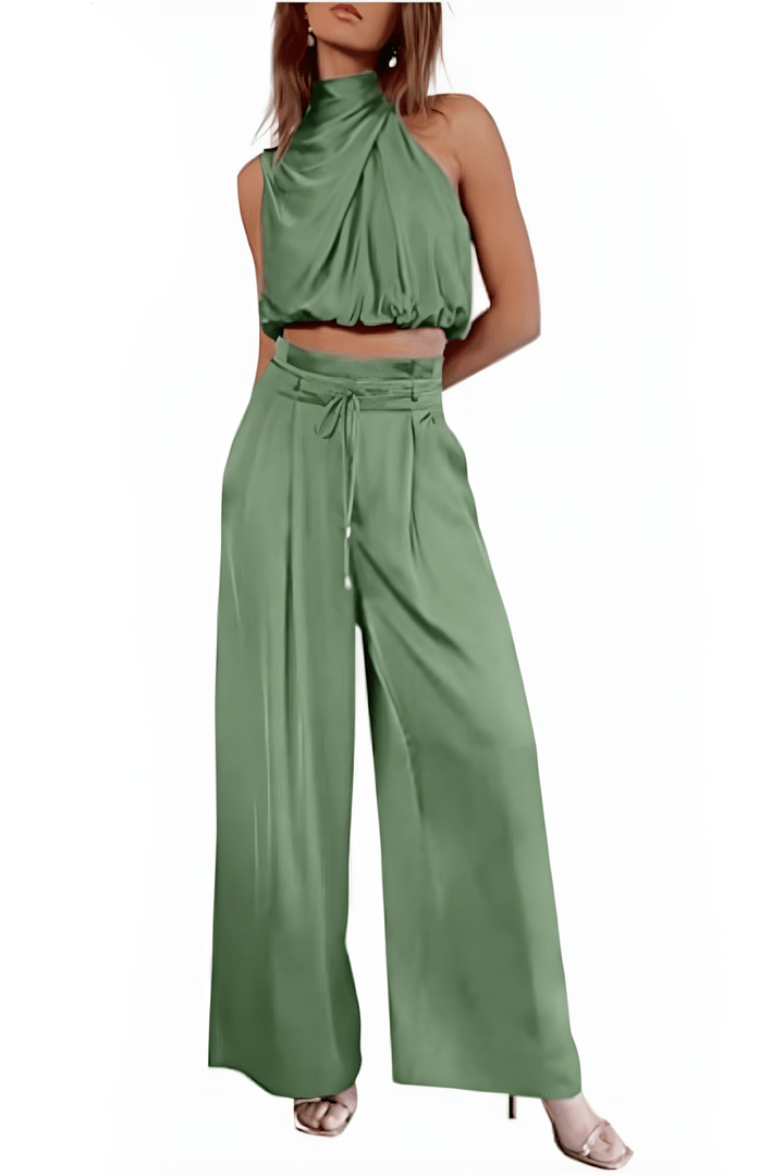 Brittany – Stylish Silk Summer Ensemble for Women