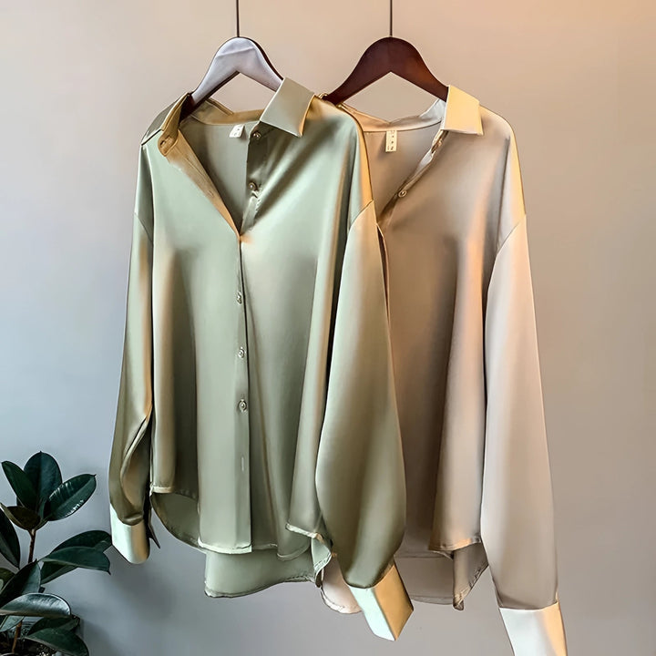 Isla™ | Expensive Style Silk Blouse