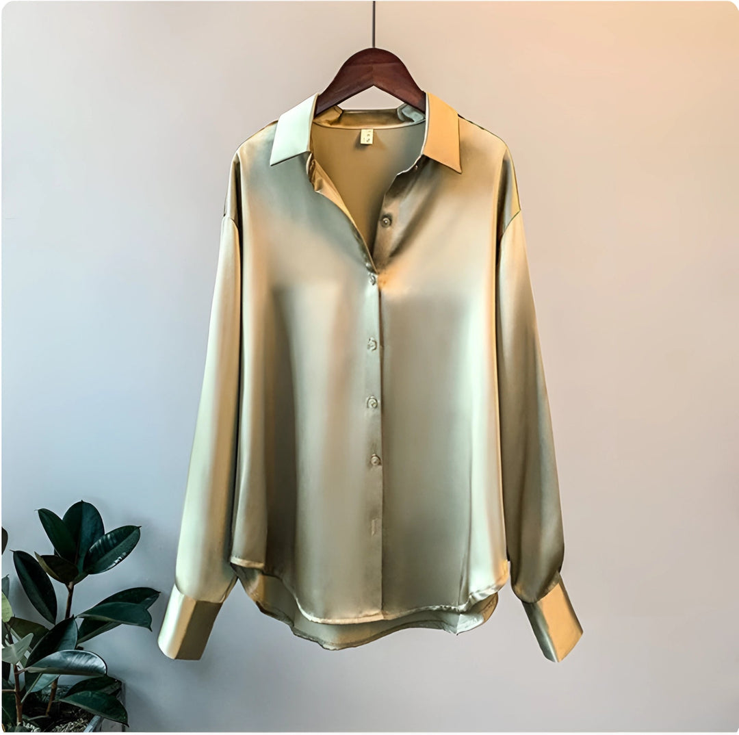 Isla™ | Expensive Style Silk Blouse
