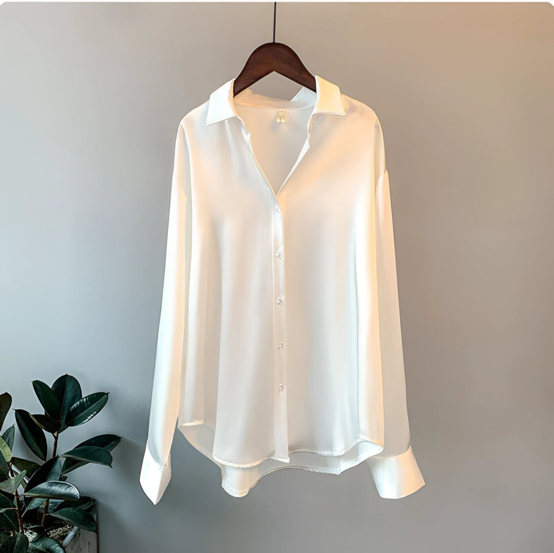 Isla™ | Expensive Style Silk Blouse