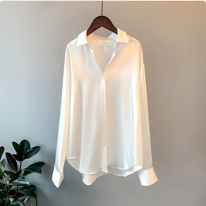 Isla™ | Expensive Style Silk Blouse