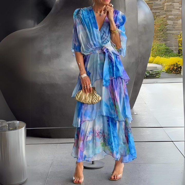 Diana WD | Stunning V-Neck Dress