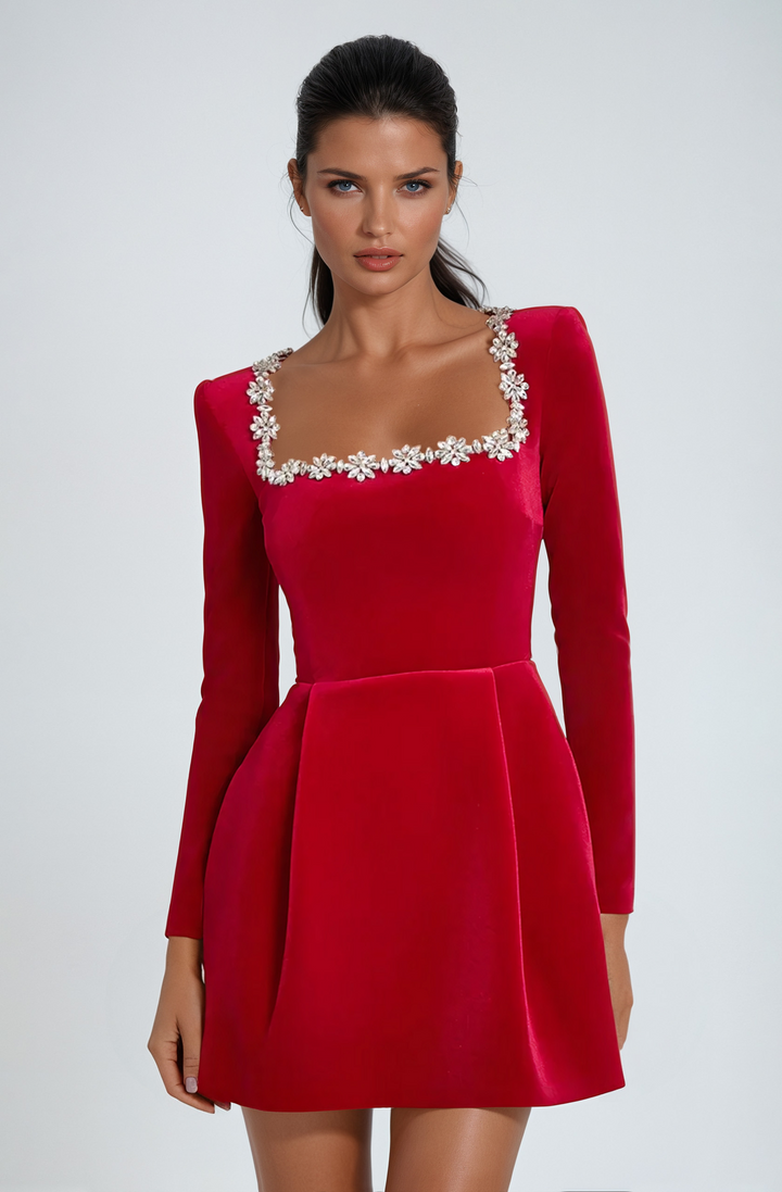 Lina WD| Elegant Mini Dress