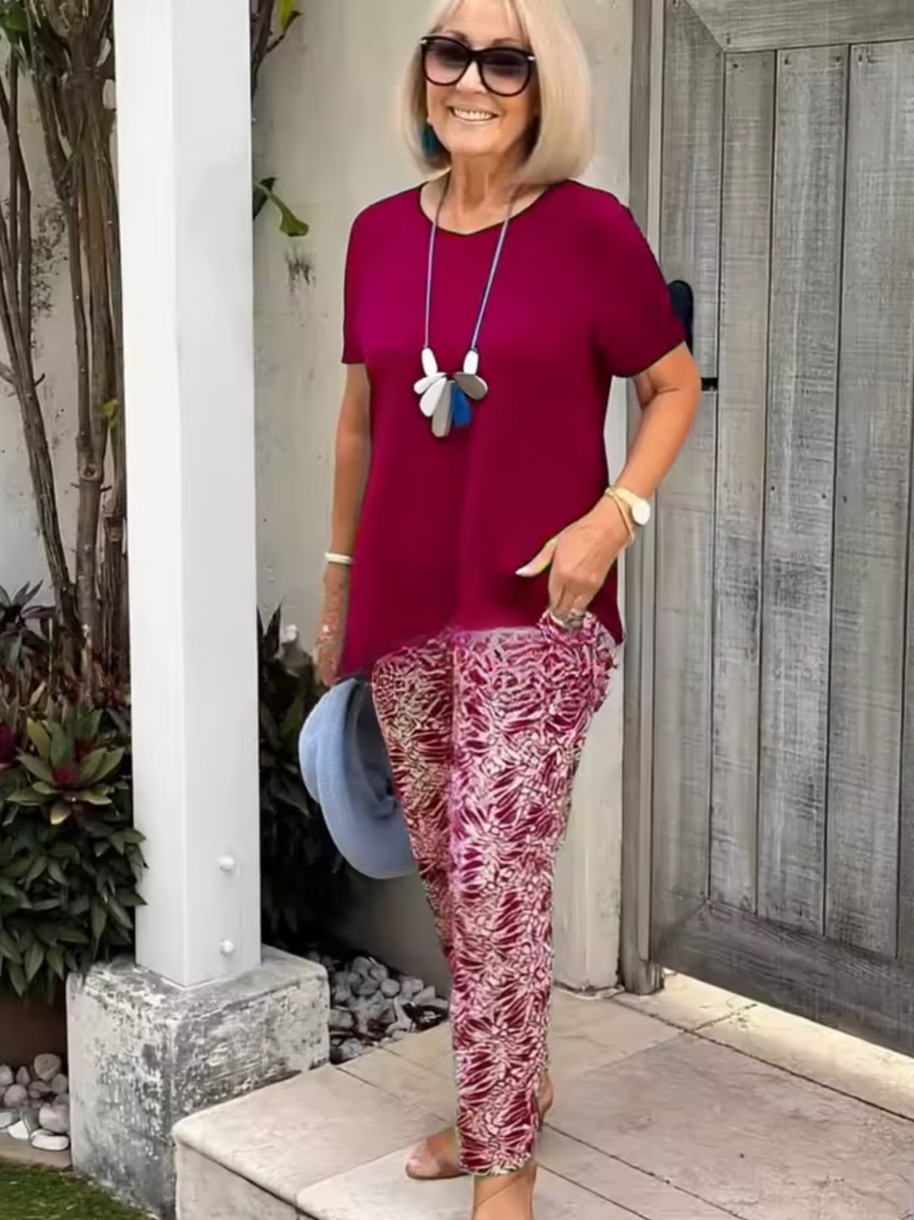 Lottie™ Spring Essential - Casual Two-Piece Floral Set for Spring