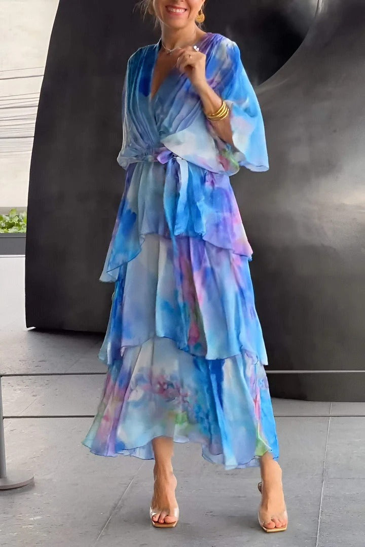 Diana WD | Stunning V-Neck Dress