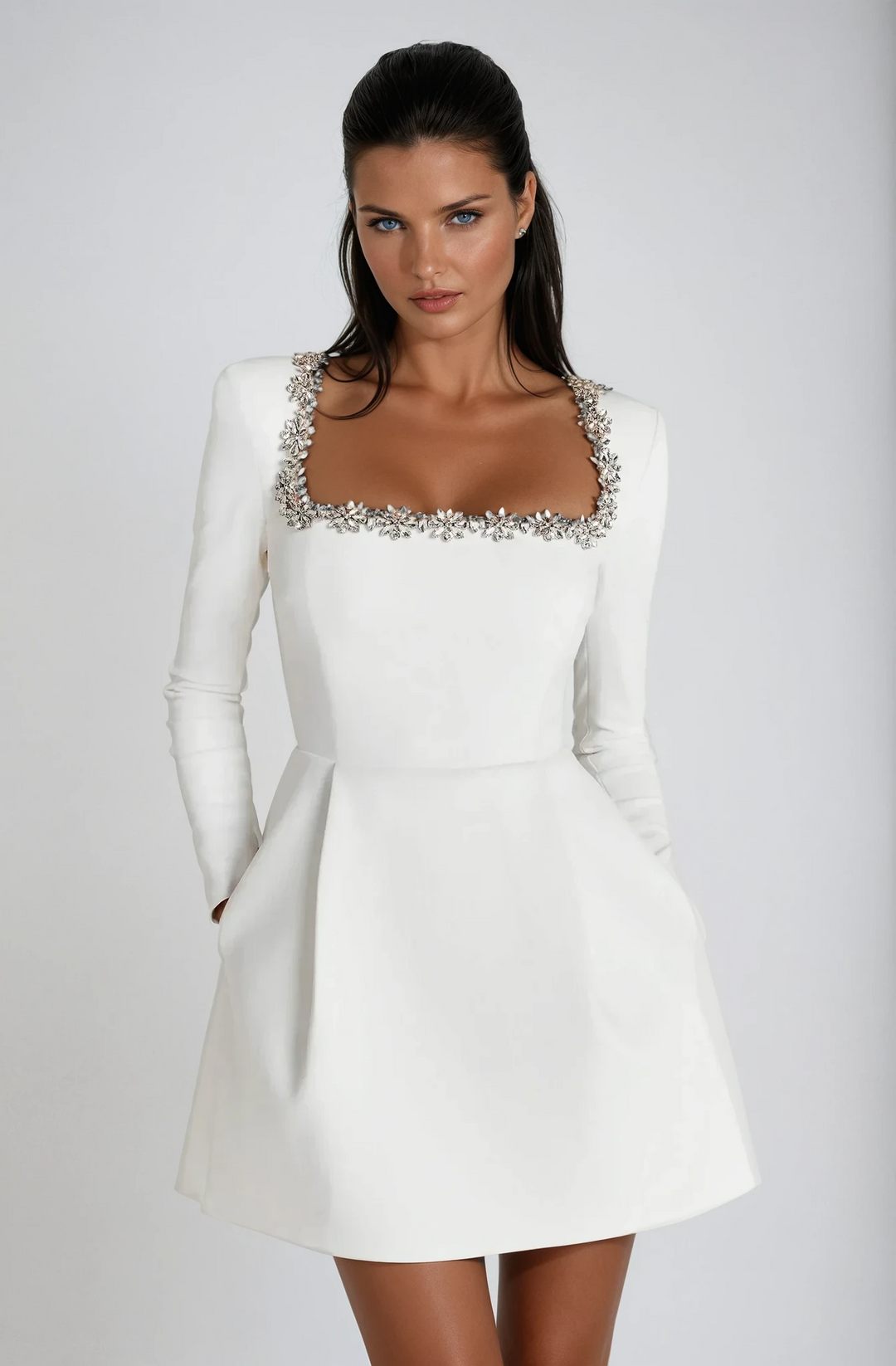 Lina WD| Elegant Mini Dress