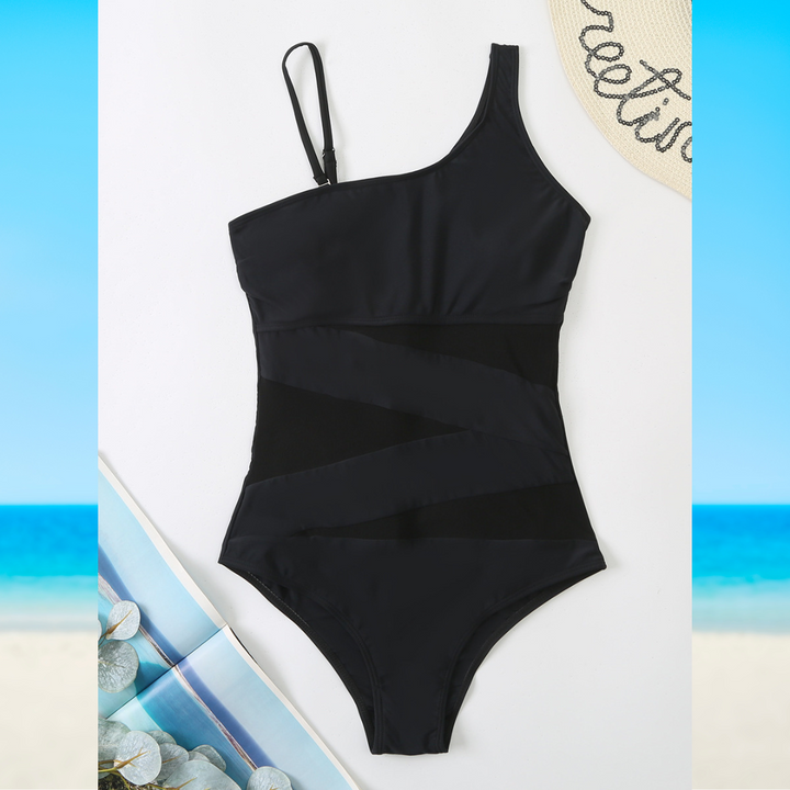 Hannah™ SC - Chic Asymmetrical Swimsuit