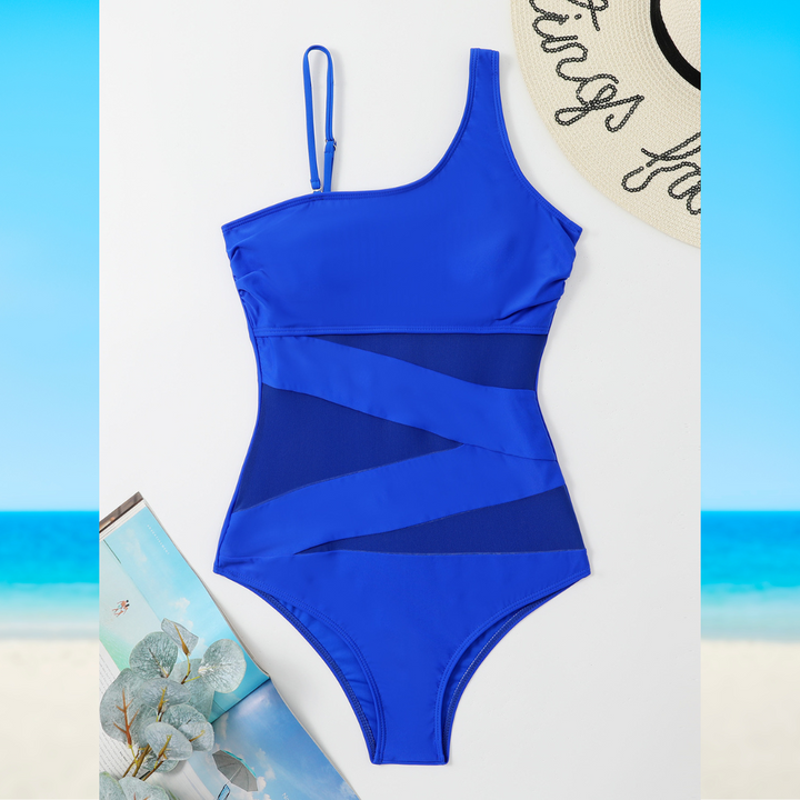 Hannah™ SC - Chic Asymmetrical Swimsuit