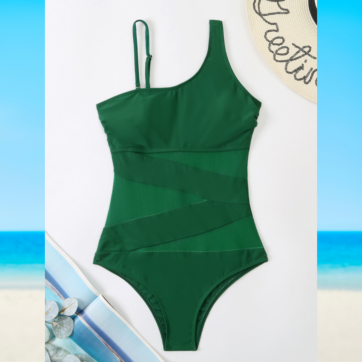 Hannah™ SC - Chic Asymmetrical Swimsuit