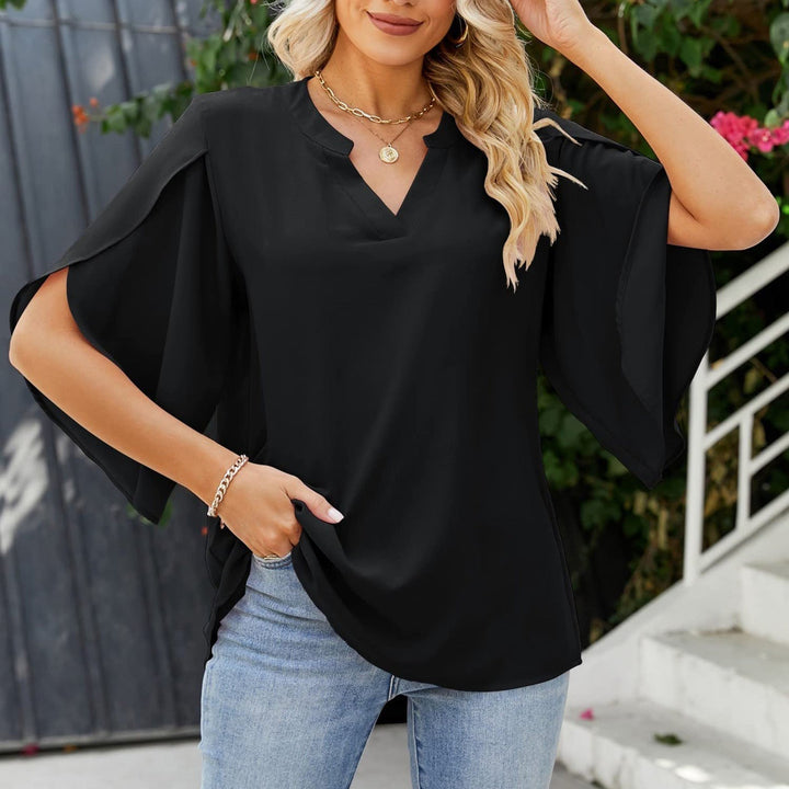 Claire WBC– Elegant Top with V-Neckline